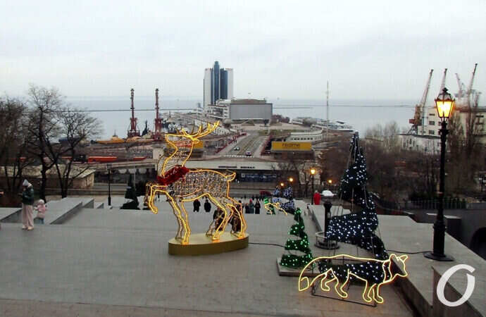 Одесские елки, Потемкинская лестница