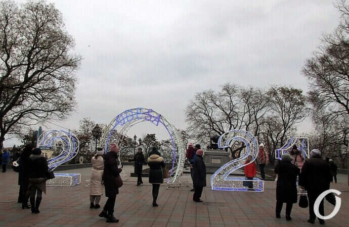 Одесские елки, новый год