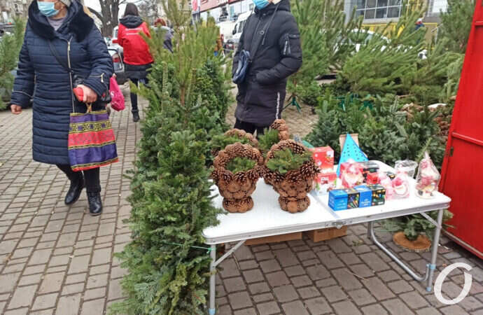 елочный базар, корзинки