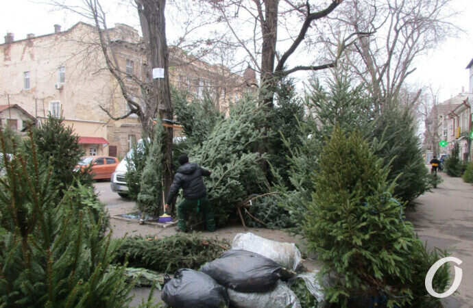 елочный базар, мешки