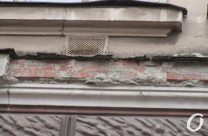 Мореходное училище, обвал