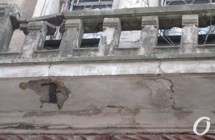 Мореходное училище, аварийное состояние