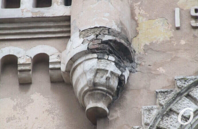 Мореходное училище, обрушение