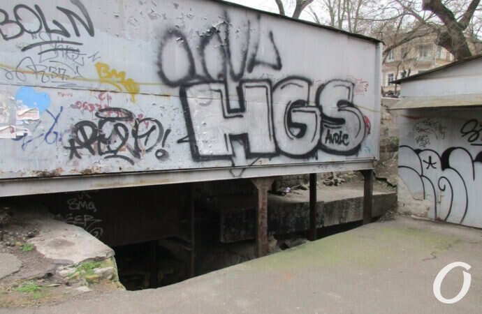 полумост, гаражи