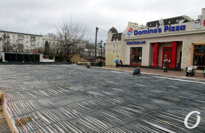 каток на Греческой, обустройство