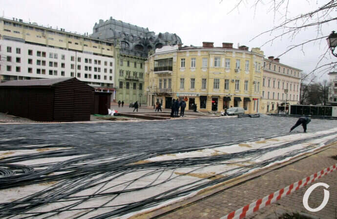 каток на Греческой, еще не открыли