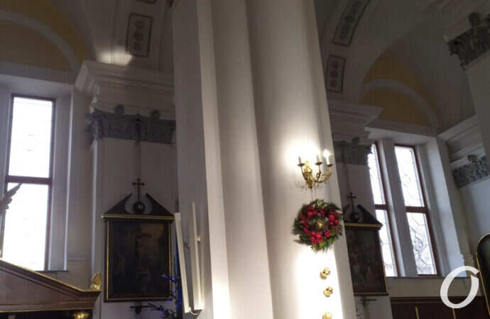 Католическое Рождество, убранство собора