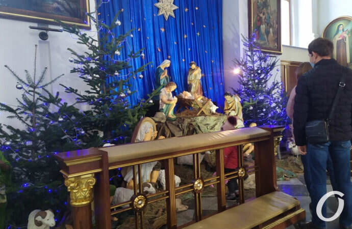 Католическое Рождество, вертеп