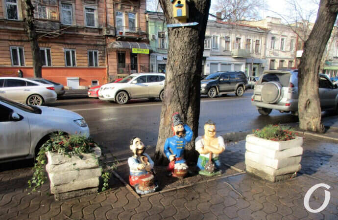 Украинский дворик, казаки