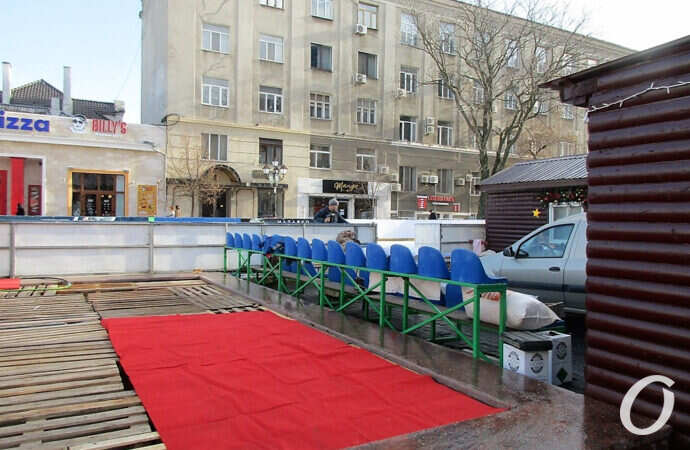 Каток на Греческой, кресла