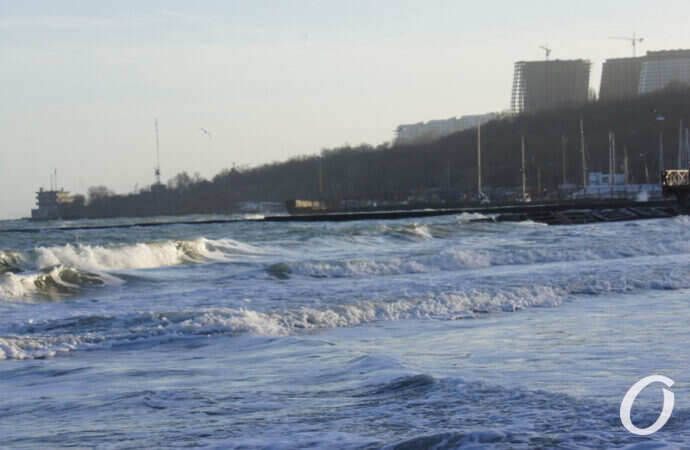 Зимнее море в Одессе, Аркадия