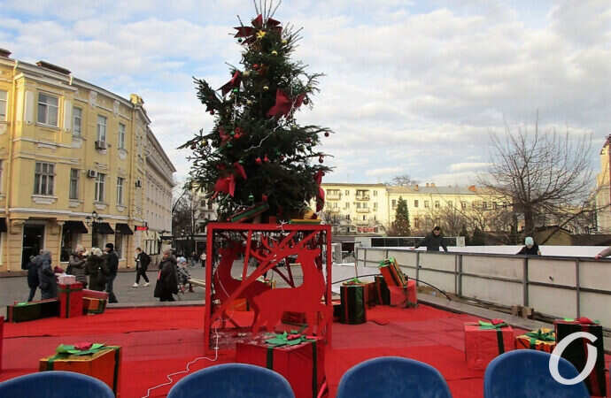 каток на Греческой, фотозона