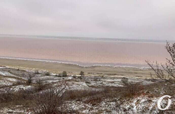Куяльницкий лиман на Одесчине снова спасают морской водой