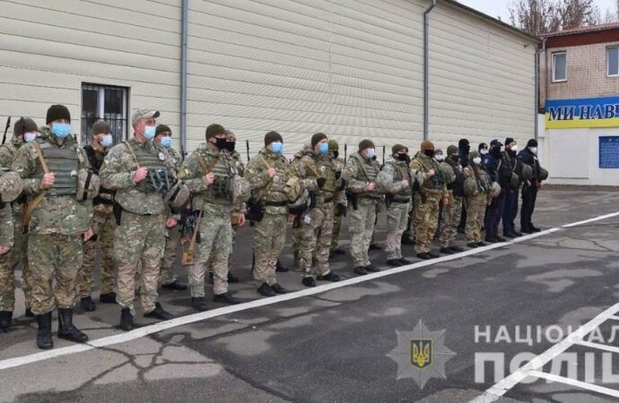Одесские полицейские уехали охранять Мариуполь