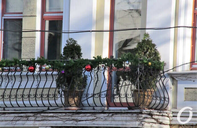 Одесса-1 января, балкон