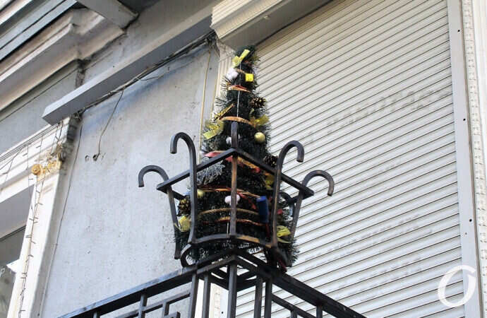 Одесса-1 января, елочка