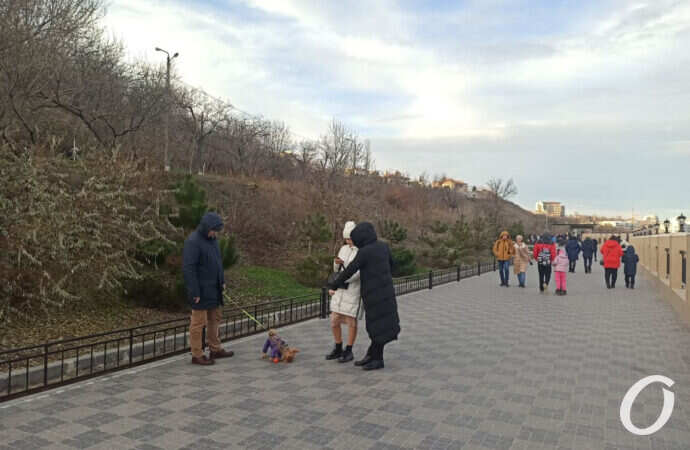 На побережье, 1 января 2021 г.