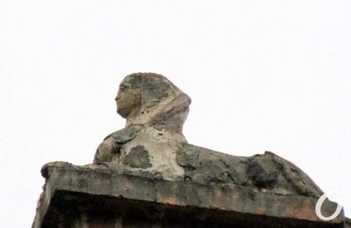 дом со сфинксом, единственный сфинкс