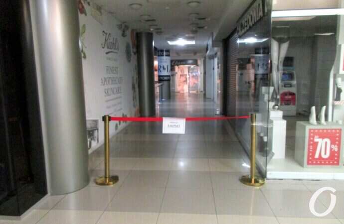 Локдаун, торговый центр