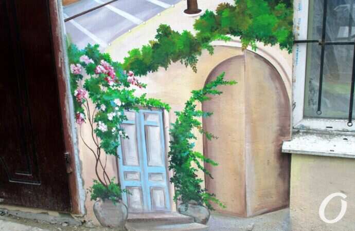 улица Осипова, разукрашка домик