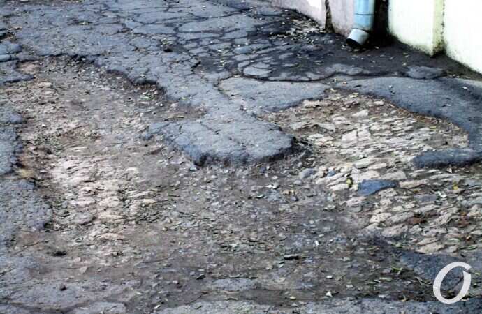 улица Осипова, асфальт