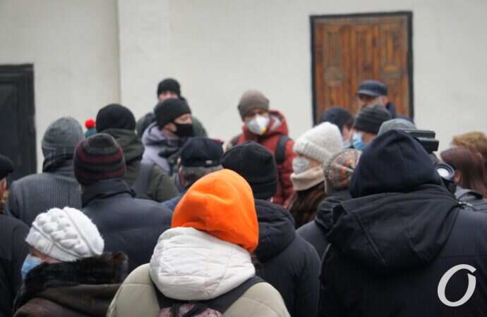 Конфликт на Черноморской, протест жильцов