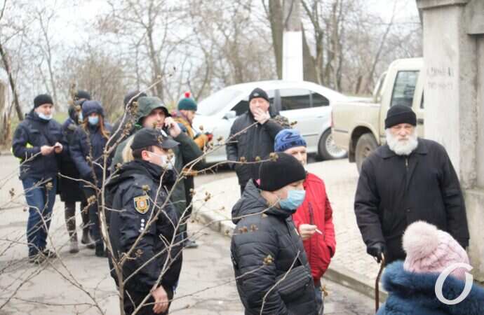 Конфликт на Черноморской, полиция