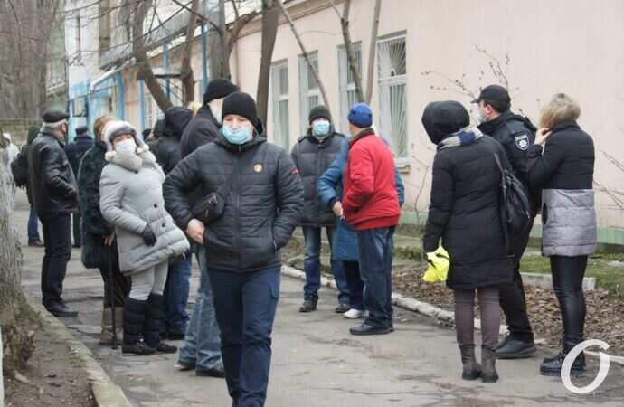 Конфликт на Черноморской, протест против застройки