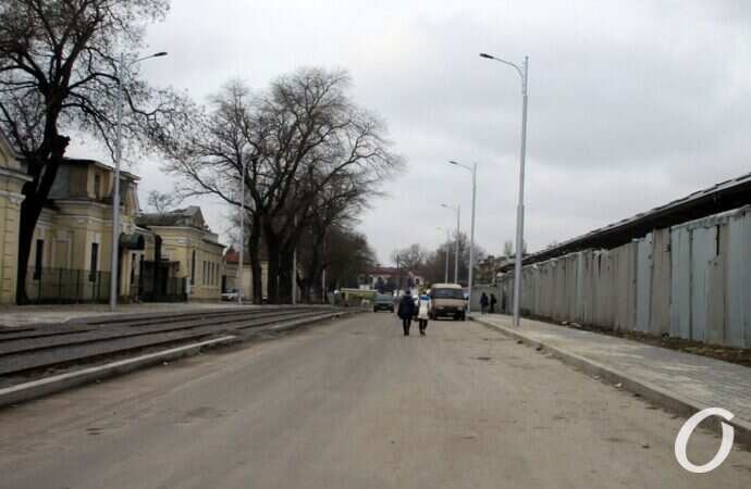 Новощепной ряд, дорога