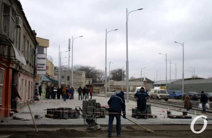 Новощепной ряд, рабочие