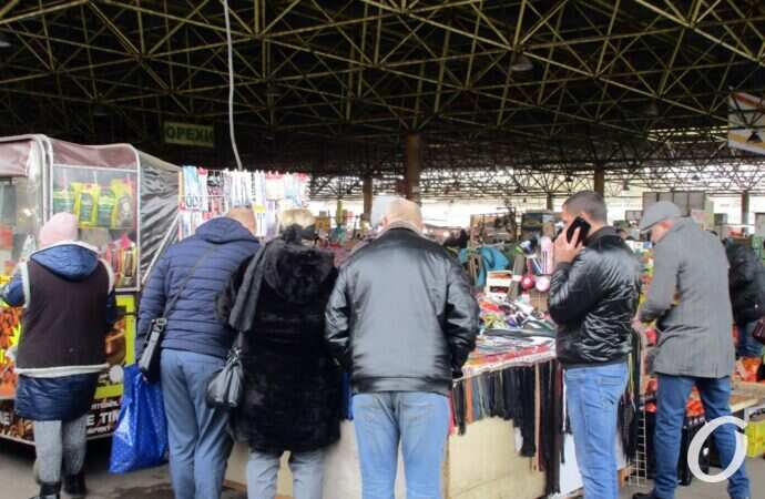 Локдаун на Привозе, покупатели