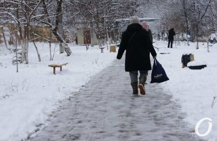 Очистка дорог, Одесса