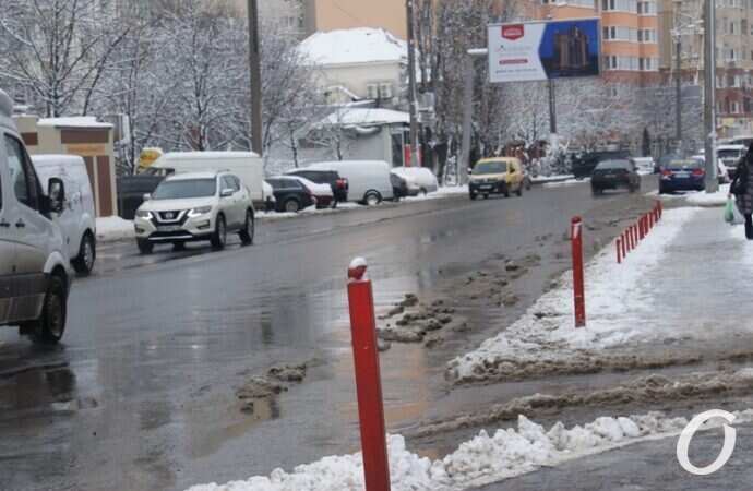 Очистка дорог, Одесса