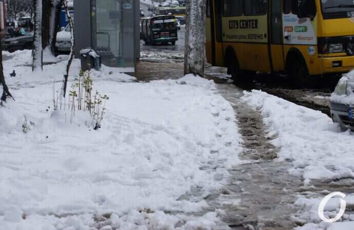 дорожка в снегу