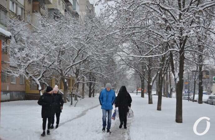 снег на Черемушках, дорожка
