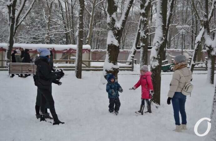 снег на Черемушках, дети