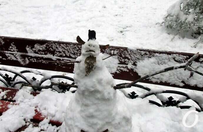 снеговик, злой