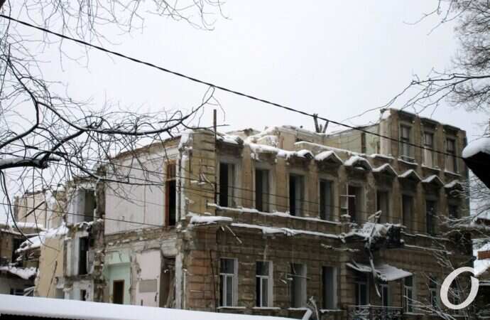 Торговая. снос, останки дома