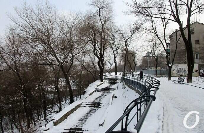 бульвар, лестница