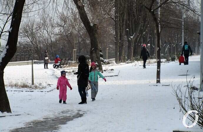 бульвар, дети