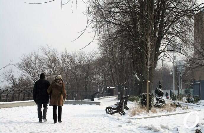 бульвар, парочка