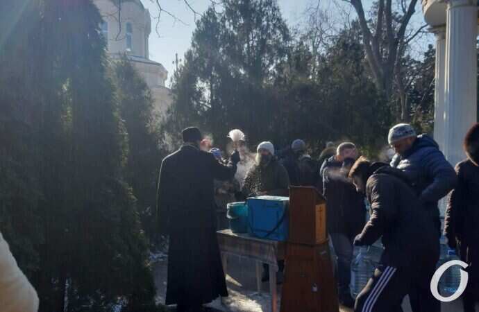 Крещение, освящение воды