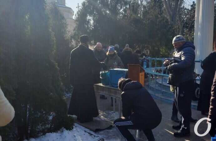 Крещение, служба