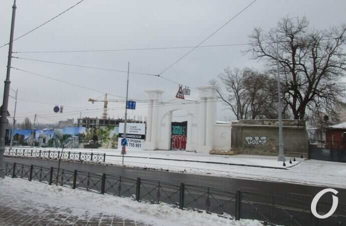 Стройка, вид с Софиевской