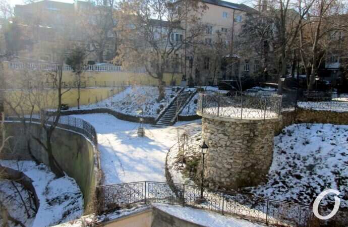 Оттепель в уголке старой Одессы