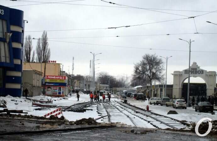 Новощепной ряд, снег