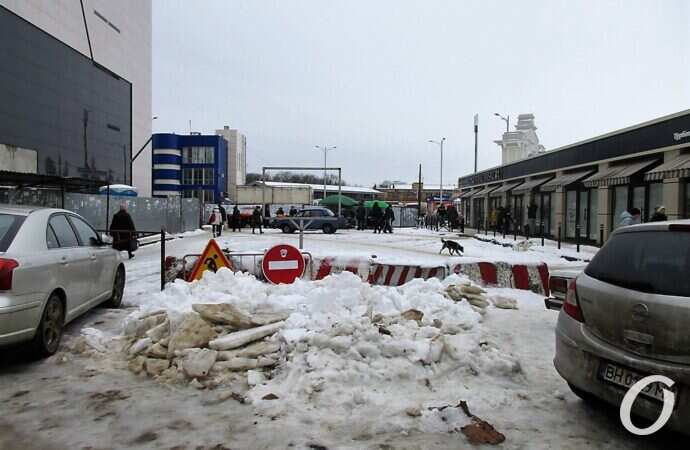 Привоз зимой, прохода нет