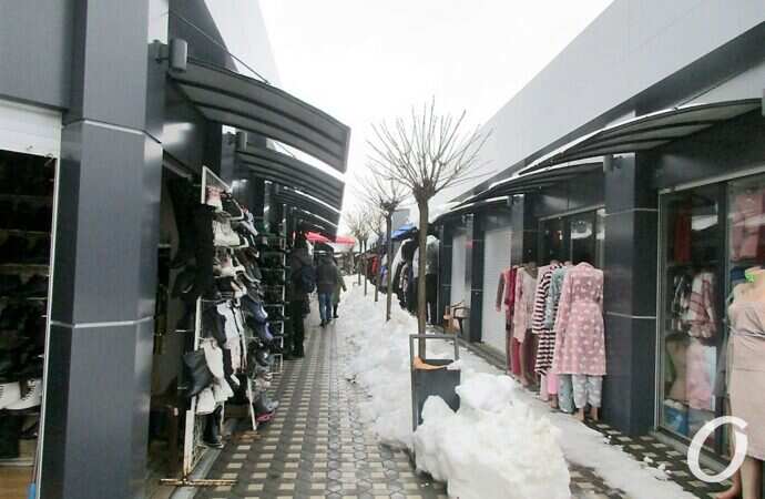 Привоз зимой, одежда