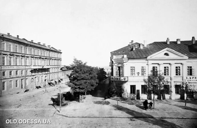 Дерибасовская, старое фото