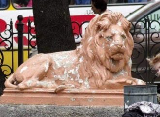 Куда пропали львы с Привокзальной площади в Одессе: комментарий